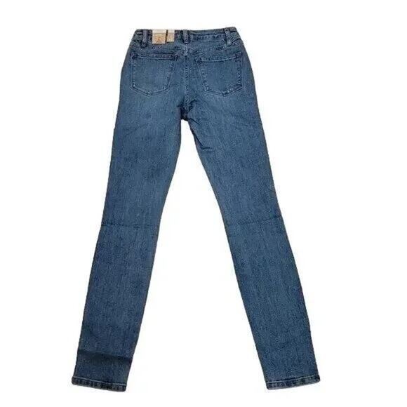 NWT prAna Sienna Jeans Skinny Stretch Cotton Mid Rise 0 / 25 True Blue #3203 - Picture 15 of 15